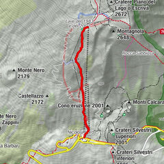 Ätna Seilbahn (Tal-Bergstation)