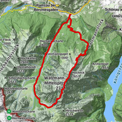 Watzmann Überquerung