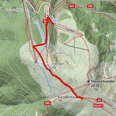 Koralpe zum Schutzhaus