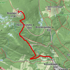Brocken, Sachsen-Anhalt/Deutschland