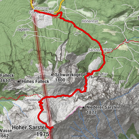 Hoher Sarstein, Steiermark/Österreich