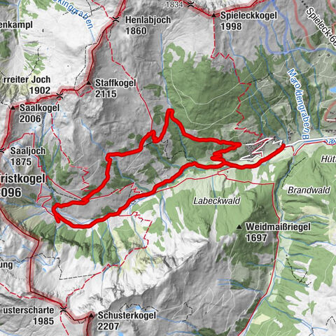 Saalbach-Hinterglemm Talschlussrunde