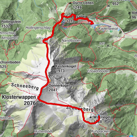 Schneeberg mit Minis