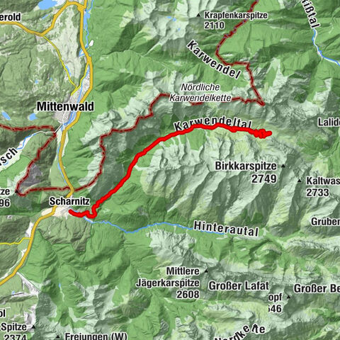 Scharnitz, Tirol/Österreich