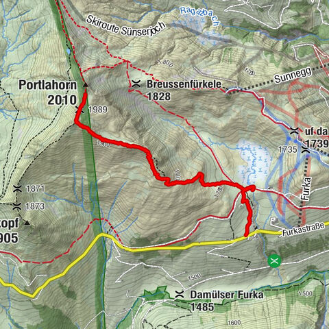 Damüls, Vorarlberg/Österreich