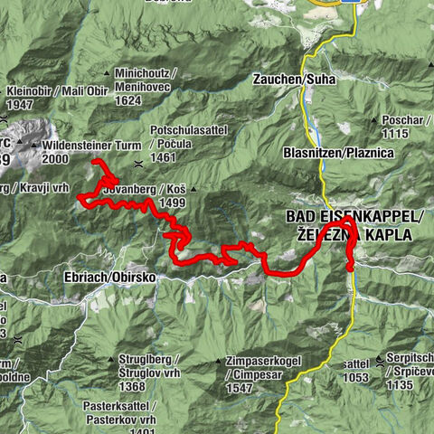 Eisenkappel-Vellach, Kärnten/Österreich