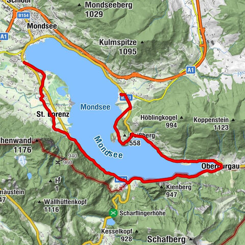 Innerschwand am Mondsee, Oberösterreich/Österreich