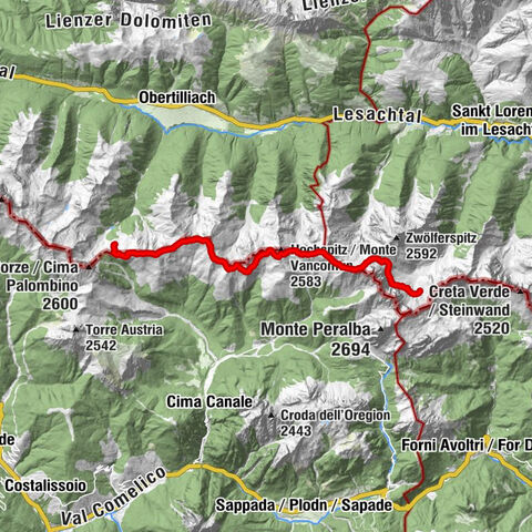 Karnischer Höhenweg, Etappe 4