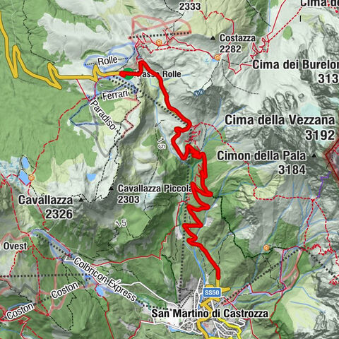 Primiero San Martino di Castrozza, Trentino-Alto Adige/Italia
