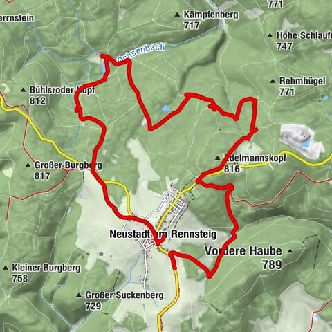 Neustadt am Rennsteig, Thüringen/Deutschland