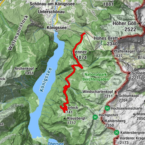Schönau am Königssee, Oberbayern/Deutschland