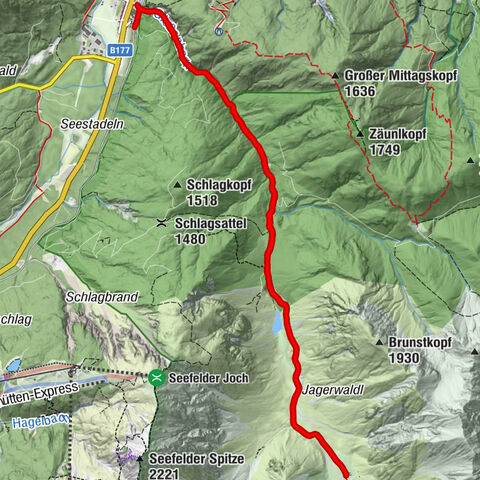 Giessenbach - Eppenzirler Alm