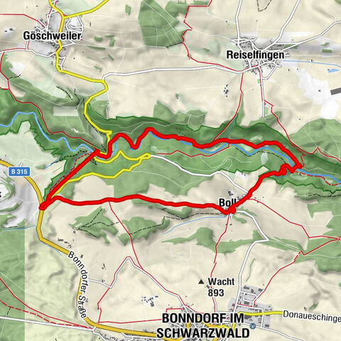 Bonndorf im Schwarzwald, Regierungsbezirk Freiburg/Deutschland
