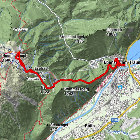 Ebensee am Traunsee, Oberösterreich/Österreich