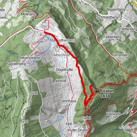 Pfäfers, St. Gallen/Schweiz