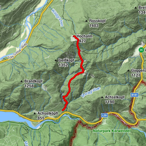Lenggries, Oberbayern/Deutschland