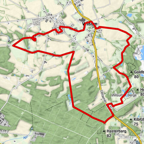 Wilsum wandelroute