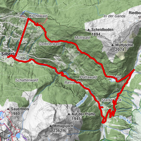 Silbertal, Vorarlberg/Österreich