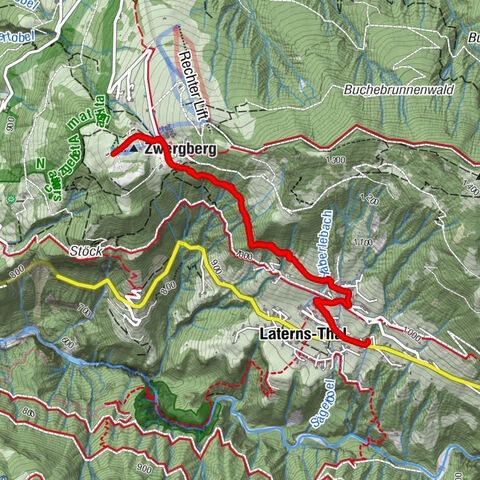 Laterns-Thal, Vorarlberg/Österreich
