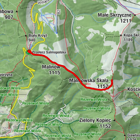 Malinowska Skała, województwo śląskie/Polska