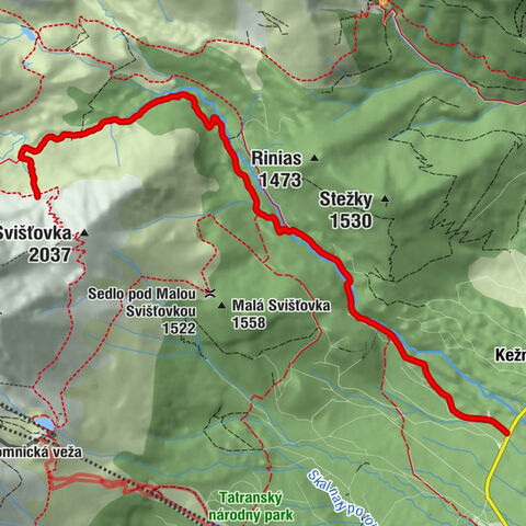 Vysoke Tatry Chodzenie