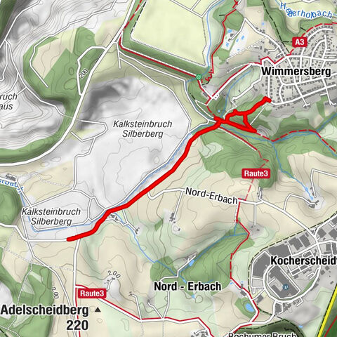 Wimmersberg, Regierungsbezirk Düsseldorf/Deutschland
