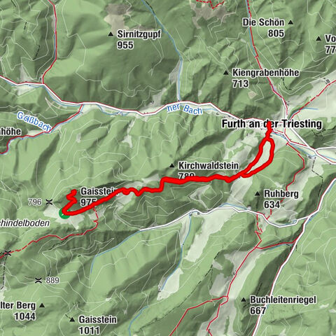 Gaisstein, Furth an der Triesting, Niederösterreich/Österreich