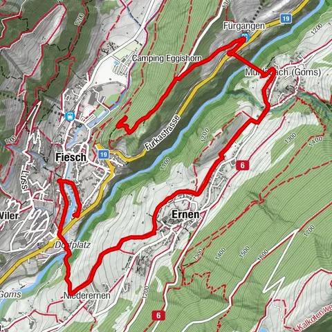 Fiesch, Wallis/Schweiz