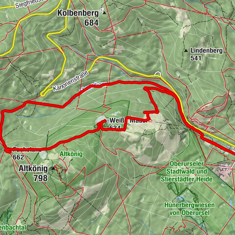 Oberursel (Taunus), Regierungsbezirk Darmstadt/Deutschland