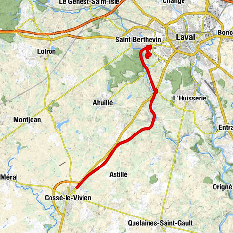 Saint-Berthevin Gravel bike