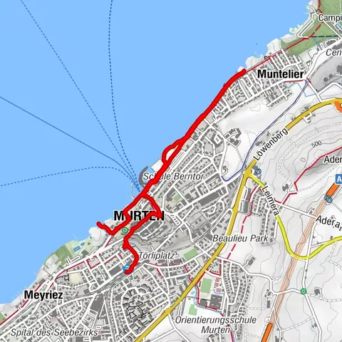 Murten, Freiburg/Schweiz