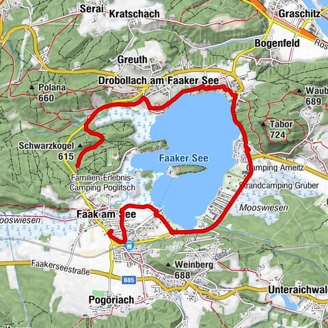 Finkenstein am Faaker See, Kärnten/Österreich