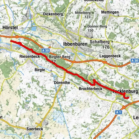 Hörstel, Regierungsbezirk Münster/Deutschland