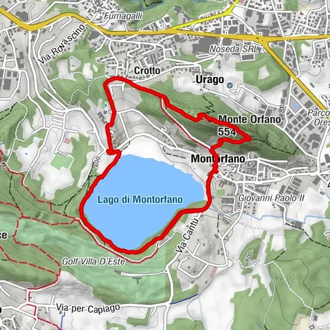 Montorfano, Lombardei/Italien