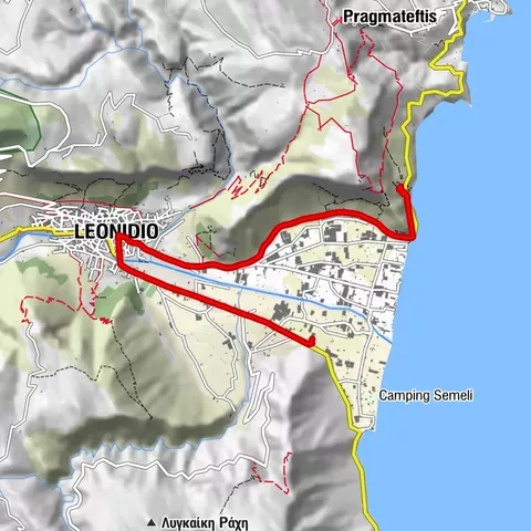 Δημοτική Ενότητα Λεωνιδίου, Region Peloponnes/Griechenland