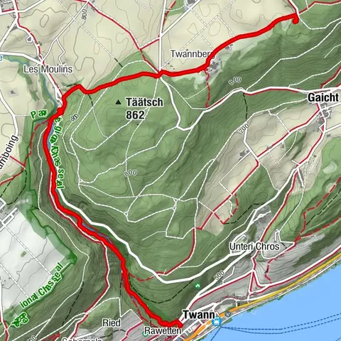 Twann-Tüscherz, Verwaltungsregion Seeland/Schweiz