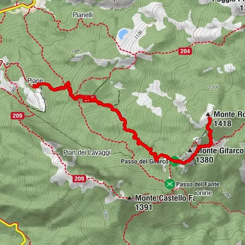 Monte Roccabruna, Liguria/Italia
