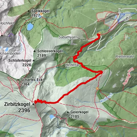 Zirbitzkogel, Steiermark/Österreich