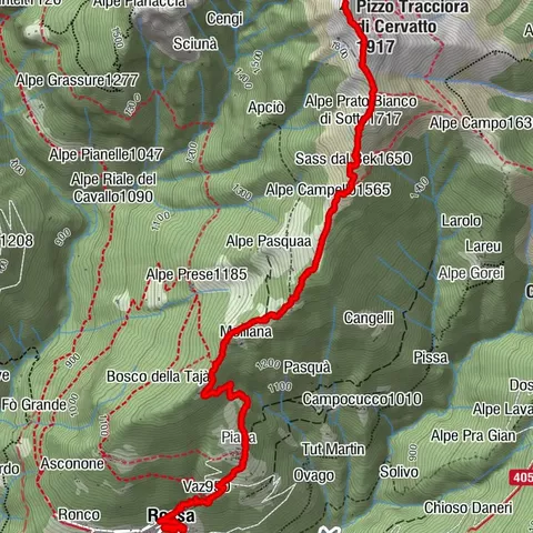 Rossa, Piemonte/Italia
