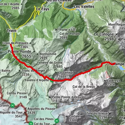 Chamonix -> Zermatt - Etape 2