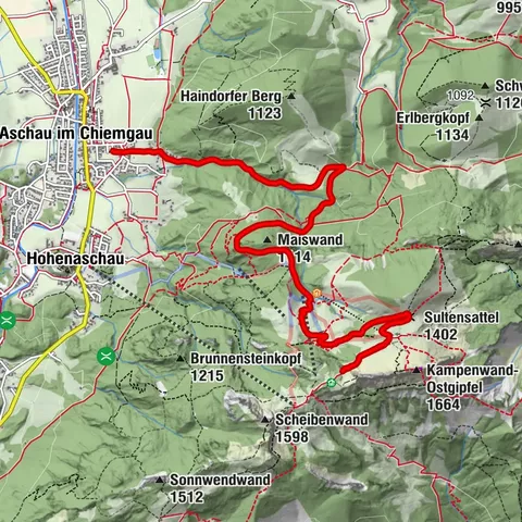 Aschau i. Chiemgau E-Mountainbike-Fahren