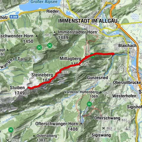 Blaichach, Schwaben/Deutschland