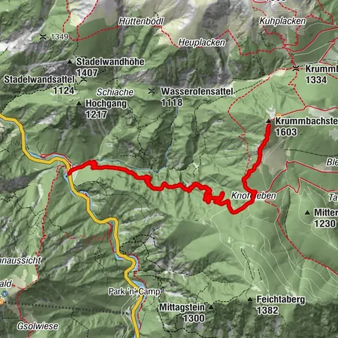 Krummbachstein, Niederösterreich/Österreich