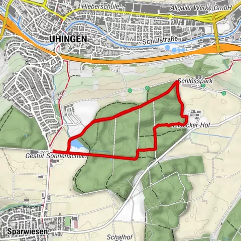Uhingen, Regierungsbezirk Stuttgart/Deutschland