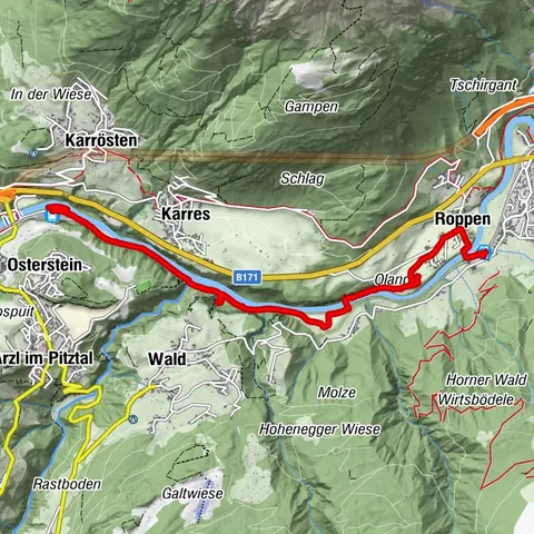 Arzl im Pitztal, Tirol/Österreich
