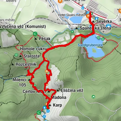 Adršpach, Severovýchod/Česko