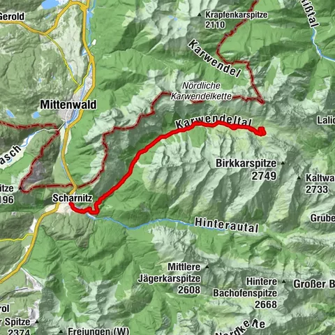 Scharnitz, Tirol/Österreich