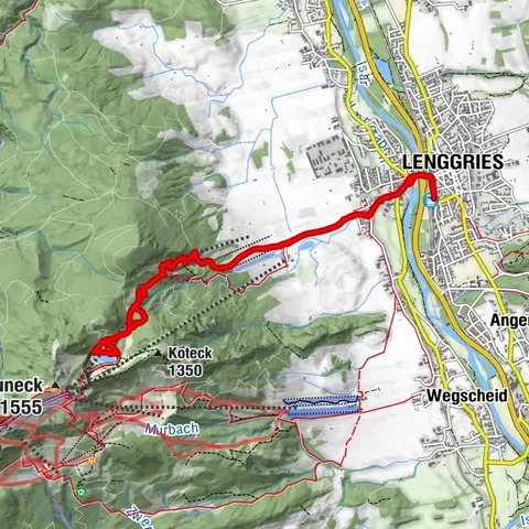 Lenggries, Oberbayern/Deutschland