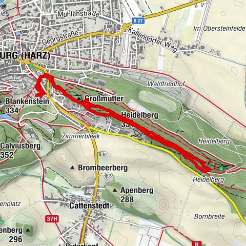 Blankenburg (Harz), Sachsen-Anhalt/Deutschland