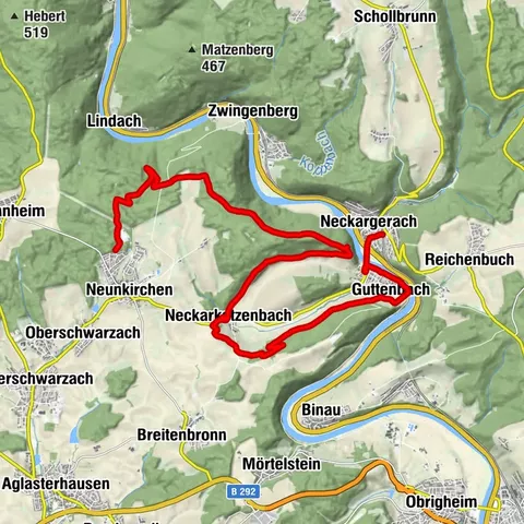 Neunkirchen, Regierungsbezirk Karlsruhe/Deutschland
